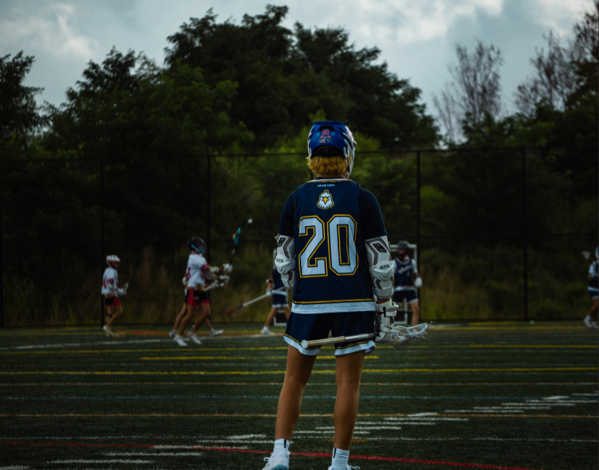 Team Virginia player #20 on the field